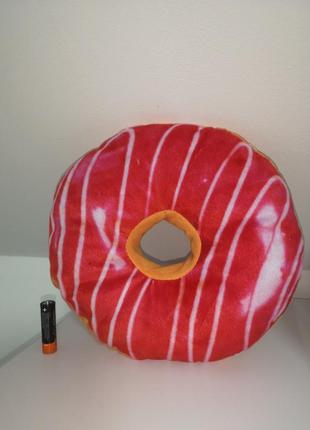 Детская подушка в виде пончика 🍩 подушка пончик для детей