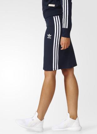 Юбка adidas 3-stripes midi