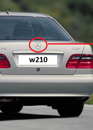 Значок на багажник емблема знак значёк mercedes мерседес 210