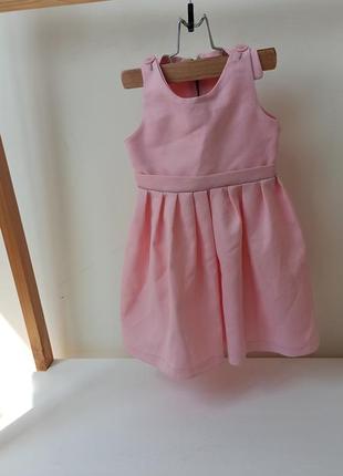 Ніжно рожеве платтячко сарафанчик на дівчинку 3-5 років