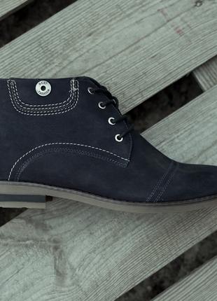 Синие ботинки-дерби Lucky Choice 45 размера