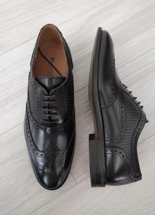 Оксфорды - туфли с закрытой шнуровкой 44 размер
