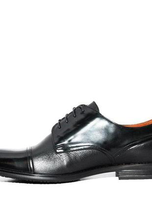 Туфли мужские дерби, черные 43 размер