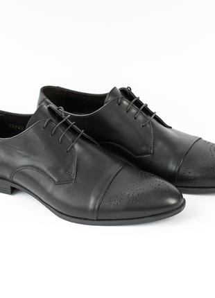 Черные туфли броги Ikos 41 - 44 размер