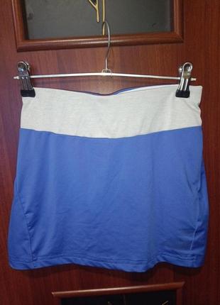 Babolat,спортивная юбка с шортами для девочки 8-10 лет
