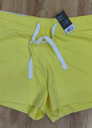 Жіночі однотонні шорти esmara, розмір l(44/46), світло жовті