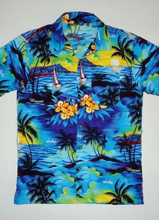 Рубашка  гавайская  easy hawaii cotton гавайка (s)
