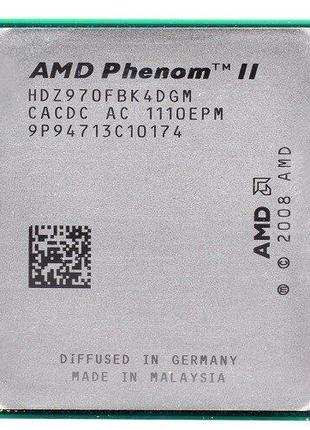 Процессор AMD Phenom II X4 970 3.50GHz/6M/4GT/s (HDZ970FBK4DGM...