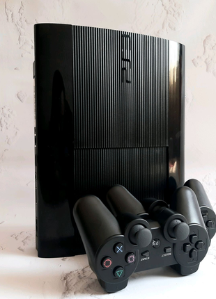 PlayStation 3 SuperSlim 500gb,  ps3 + Игры + Гарантия