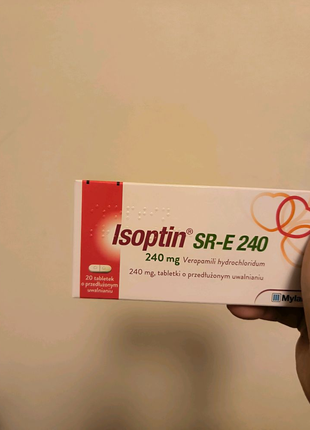 Isoptin исоптин 20 табл