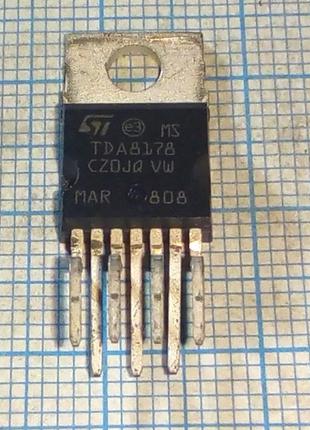 Мікросхема TDA8178 to220-7 в наявності 1 шт. за ціною 113.43 Гр.