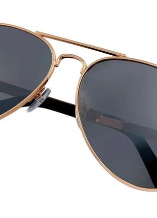 Поляризаційні сонцезахисні окуляри Top Gun  "Runway" (золоті)