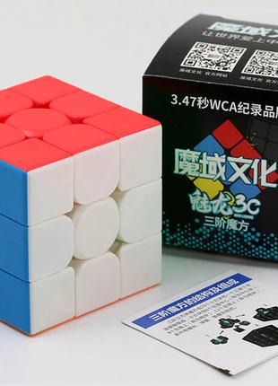 Кубик рубика 3x3 Meilong 3C без наклеек MoYu