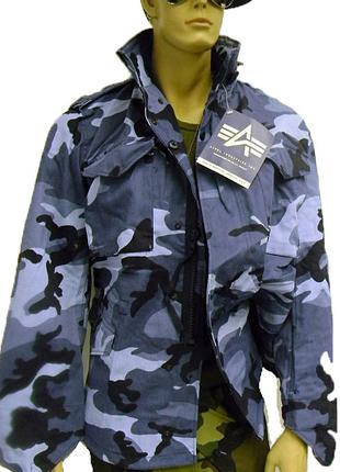 Полевая куртка Alpha Industries M-65 Field Jacket Coat, Midnight
