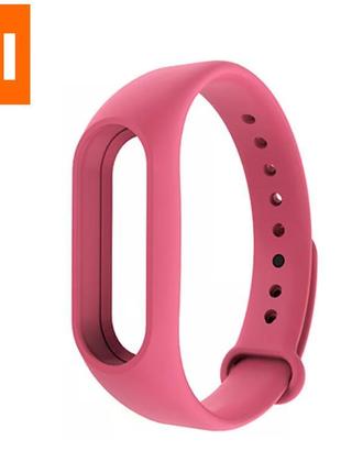 Силиконовый ремешок для фитнес браслета Xiaomi Mi Band M2. Рем...