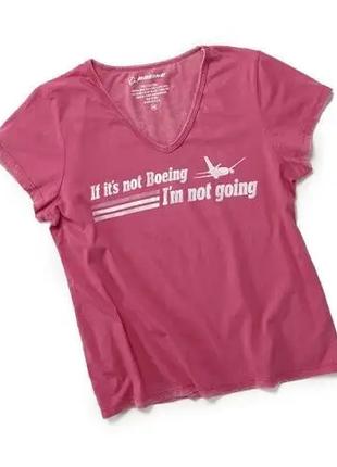 Женская футболка If It's Not Boeing T-Shirt (pink)