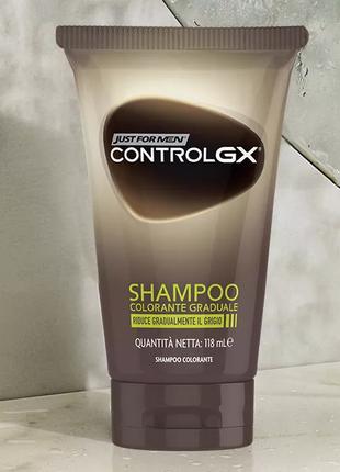 Шампунь від сівого волосся Just For Men CONTROL GX, 118 мл