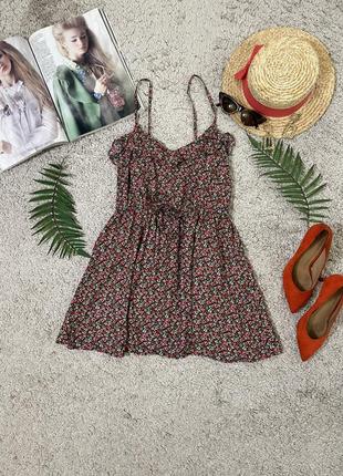Літня сукня міні в квітковий принт №225max