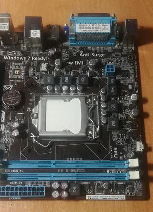 Asus P8H61-M LX (s1155, Intel H61, PCI-Ex16)+I5 2500
