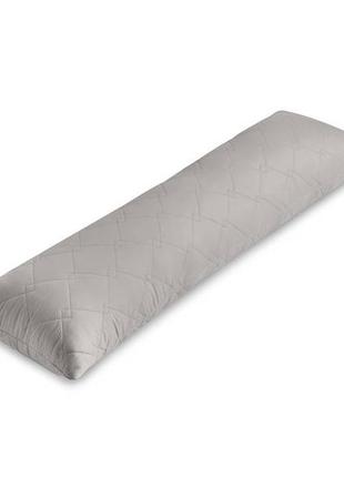 Подушка для сна и отдыха cube tm ideia 40x140 cм св.серый
