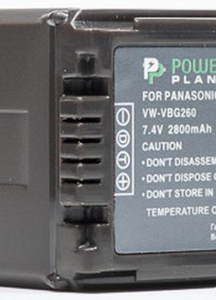 Акумулятор PowerPlant Panasonic VW-VBG260 Chip 2800mAh