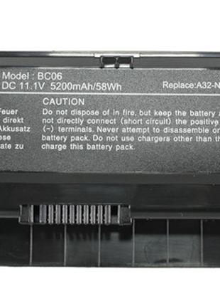 Акумулятор PowerPlant для ноутбуків ASUS N46 (A32-N56) 11.1V 5...