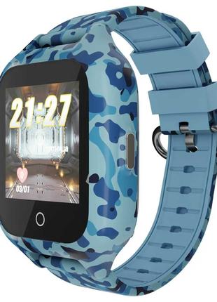 Детские GPS часы с видеозвонком MYOX MX-72BLW (4G) водонепроницае