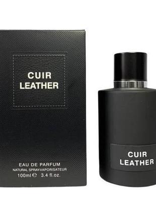 Парфумована вода Fragrance World Cuir Leather 100 мл