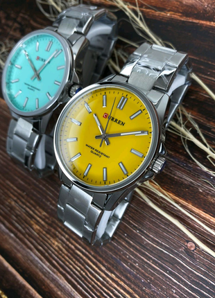 💫Стильний та неймовірний годинник 😍 Curren 9090 😍