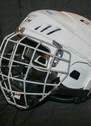 Шолом хокейний Шлем хоккейный ccm fl 40 с защитной маской.