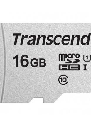 Картка пам'яті Transcend 16 GB microSDHC class 10 UHS-I U1 (TS...