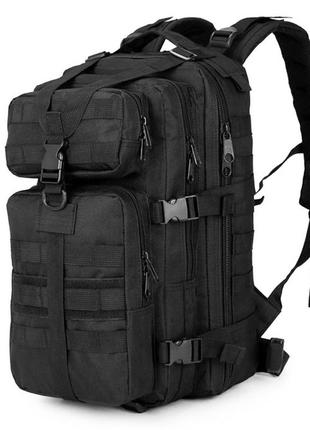 Тактический штурмовой военный рюкзак 35л black (m06b)