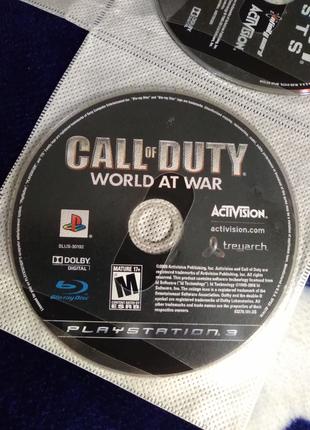 Call of Duty World at War (тільки диск) для PS3