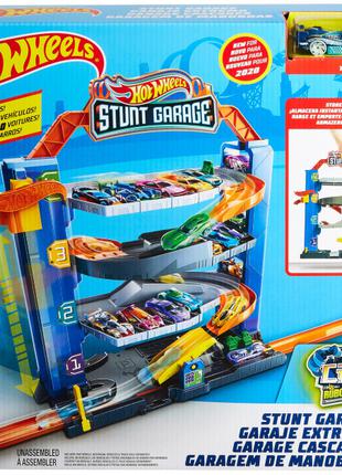 Гараж для машинок Hot Wheels четырехэтажный (GNL70)