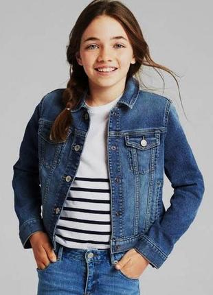 Next. джинсова куртка дівчинці 9-10 років.