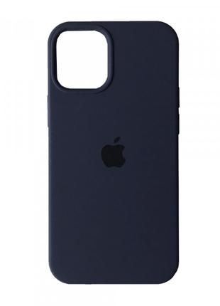 Чехол Silicone Case Full для iPhone 14 Pro Max midnight blue