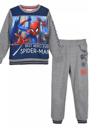 Спортивный костюм утеплённый spider man (человек паук)