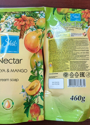Две упаковки жидкого мыла Shik Nectar Papaya & Mango одним лотом.