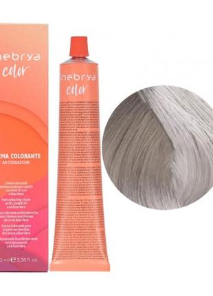Крем-фарба для волосся Inebrya Color 10/11 Платиновий світлий ...