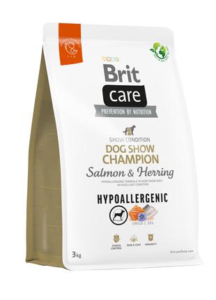 Сухой корм для выставочных собак Brit Care Hypoallergenic с ло...