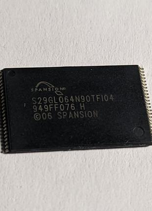 Мікросхема пам'яті Spansion S29GL064N90TFI04 TSOP-48