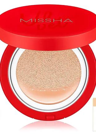 Тональный кушон с матовым финишем Missha Velvet Finish Cushion...