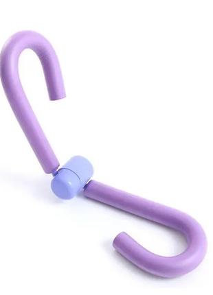 Тренажер-эспандер Бабочка для рук и ног универсальный, фиолетовый