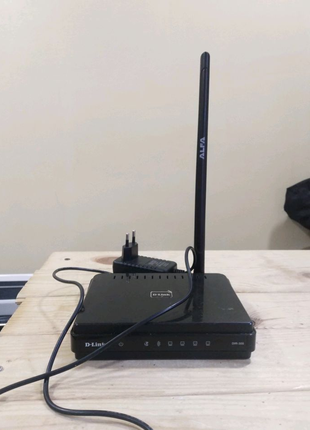 Роутер wi-fi d-link dir300 з посиленою антеною та dd-wrt