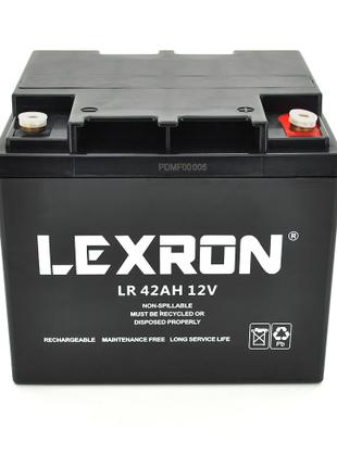 Аккумуляторная батарея Lexron LR-12-42 12V 42 Ah