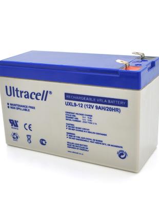 Аккумуляторная батарея Ultracell UXL9-12 AGM 12V 9 Ah White