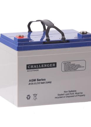 Аккумуляторная батарея CHALLENGER А12-33 12V 33Ah
