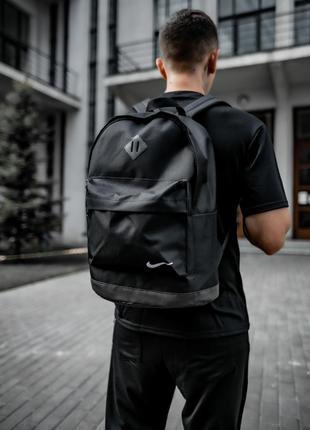 Рюкзак міський чоловічий, жіночий, для ноутбука Nike (Найк) Чорни