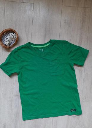 Gap футболка зеленая 8-9 лет для мальчиков