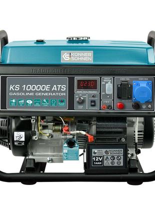 Бензиновий генератор 8 кВт Konner & Sohnen KS 10000E ATS